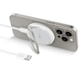 Miniatyrbild 2 av 9: TECH-PROTECT QI15W-A33 MAGNETISK MAGSAFE TRÅDLØS LADER HVITT