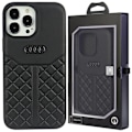 Miniatyrbild 1 av 6: Audi ekte skinnveske til iPhone 13 Pro / 13 - svart AU-TPUPCIP13P-Q8/D1-BK