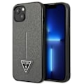Miniatyrbild 2 av 9: Guess GUHCP14SPSATLG iPhone 14 6.1 sølv/sølv hardt deksel SaffianoTriangle Logo