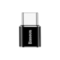 Miniatyrbillede 2 af 11: BASEUS ADAPTER MINI ADAPTER FRA MICRO USB TIL USB-C HOLDBAR SORT