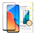 Miniatyrbillede 1 af 11: HOLDBAR WOZINSKY FULL GLUE FULDSKÆRMSHÆRDET GLAS MED RAMME TIL XIAOMI REDMI 12 - SORT