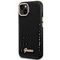 Miniatyrbild 3 av 9: Guess GUHCP14MHGCRHK iPhone 14 Plus 6.7 svart/svart hardt deksel Croco Collection