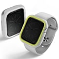Miniatyrbild 3 av 3: UNIQ fodral Moduo Apple Watch Series 4/5/6/7/8/9/SE/SE2 44/45 mm lime-vit/lime-vit