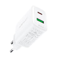 Miniatyrbillede 3 af 11: ACEFAST HURTIG NETVÆRKSLADER USBC/USB 20W PPS PD QC3.0 AFC FCP HVID