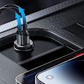 Miniatyrbild 8 av 11: Joyroom JR-CCN05 30W USB-A USB-C mini billader - svart