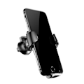 Miniatyrbillede 11 af 11: BASEUS HOLDER TIL VENTILATIONSRIST, LUFT TIL TELEFON 4-6" SORT