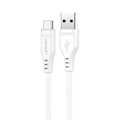 Miniatyrbillede 2 af 11: ACEFAST KABEL LANG STÆRK HOLDBAR USB - USB TYPE C 1,2M, 3A HVID