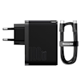 Miniatyrbild 6 av 11: Baseus GaN5 Pro Fast Universal GaN USB Type C / USB-lader 100W PD3.0, QC4.0+, AFC Black (CCGP090201)