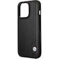 Miniatyrbillede 6 af 7: BMW LÆDER BLUE DOTS ETUI TIL IPHONE 14 PRO MAX - SORT