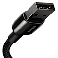 Miniatyrbild 7 av 11: Baseus Tungsten USB - Lightning-kabel 2,4 A 1 m svart (CALWJ-01)