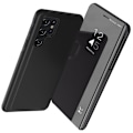 Miniatyrbillede 1 af 2: CLEAR VIEW TASKE TIL SAMSUNG S24+ MED KLAP - SORT