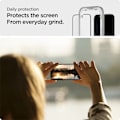Miniatyrbillede 7 af 9: HÆRDET GLAS SPIGEN ALM GLASS FC IPHONE 13 / 13 PRO / 14 SORT