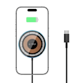 Miniatyrbillede 2 af 6: TECH-PROTECT QI15W-A30 MAGNETISK MAGSAFE TRÅDLØS OPLADER SORT