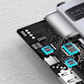 Miniatyrbillede 8 af 11: BASEUS MULTIFUNKTIONEL USB HUB 5IN1 USB TYPE C PD 100W HDMI GRÅ
