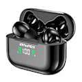 Miniatyrbild 2 av 10: AWEI Bluetooth 5.1 T29P TWS hörlurar + dockningsstation svart/svart