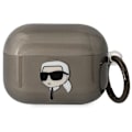 Miniatyrbillede 1 af 3: KARL LAGERFELD KARLS HOVEDETUI TIL AIRPODS PRO 2 - SORT