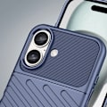 Miniatyrbillede 6 af 7: THUNDER CASE SILIKONE ETUI TIL IPHONE 16 - BLÅ