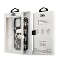 Miniatyrbillede 8 af 8: KARL LAGERFELD MONOGRAM IKONIK PATCH COVER TIL IPHONE 13 PRO / IPHONE 13 - SORT