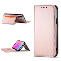 Miniatyrbild 5 av 11: Magnet Card Case for iPhone 13 Pro Max etui for kort? rosa stativ