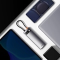 Miniatyrbillede 10 af 11: BASEUS HUB 8IN1 USB-C TIL USB-C PD / 3X USB-A / HDMI / RJ-45 / SD TF GRÅ