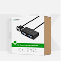 Miniatyrbild 9 av 9: Ugreen 40254 1x2 VGA Splitter - Svart
