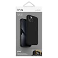 Miniatyrbild 7 av 7: Uniq Lino beskyttelsesdeksel til iPhone 14 Plus - svart
