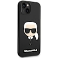 Miniatyrbillede 5 af 9: KARL LAGERFELD SILIKONE KARL'S HEAD MAGSAFE ETUI TIL IPHONE 14 PLUS - SORT