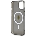 Miniatyrbillede 7 af 8: FERRARI TRANSLUCENT MAGSAFE ETUI TIL IPHONE 14 - SORT