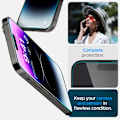 Miniatyrbillede 11 af 11: HÆRDET GLAS SPIGEN GLAS.TR "EZ FIT" 2-PACK IPHONE 14 PRO MAX CLEAR