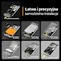 Miniatyrbillede 8 af 8: PANZERGLASS MATRIX ULTRA-WIDE-FIT HYBRIDGLAS TIL IPHONE 15 PLUS MED POSITIONER