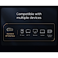 Miniatyrbild 6 av 10: MCDODO KABEL DISPLAY PORT 1,4 DP DP 4K 165HZ HDR 3D TO MONITOR 2M