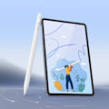 Miniatyrbild 10 av 11: Baseus Smooth Writing 2-penn med LED-indikator - hvit