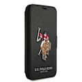 Miniatyrbild 4 av 8: US Polo USFLBKP12SPUGFLBK iPhone 12 mini 5.4 svart/svart bok Polo Embroidery Collection