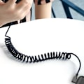 Miniatyrbild 10 av 10: MCDODO ANGLE USB-C SPIRALFJÄDERKABEL SNABBLADDNING TYPE C LED