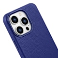 Miniatyrbild 7 av 11: iCarer Litchi Premium Leather Case magnetisk lærveske for iPhone 14 Pro Max, MagSafe mørkeblå (WMI14220712-DB)