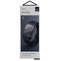 Miniatyrbild 11 av 11: UNIQ Aspen Apple Watch-rem 44/42/45 mm Series 1/2/3/4/5/6/7/8/9/SE/SE2 Flätad blå/oxfordblå