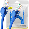 Miniatyrbild 1 av 11: Baseus High Speed ​​​​Cat 6 RJ-45 1000Mb/s Ethernet-kabel 2m rund - blå