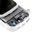 Miniatyrbild 4 av 11: Baseus Qpow Digital Display Powerbank med hurtiglading 20000mAh 22,5W QC/PD/SCP/FCP med innebygd USB-C-kabel hvit