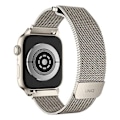 Miniatyrbild 3 av 4: UNIQ Dante armbånd for Apple Watch Series 4/5/6/7/8/SE/SE2 38/40/41 mm stjernelys i rustfritt stål
