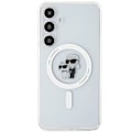 Miniatyrbild 4 av 9: Karl Lagerfeld IML Karl&Choupette MagSafe-deksel til Samsung Galaxy S24 - gjennomsiktig