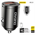 Miniatyrbild 1 av 6: Dudao R3MAX 48W QC PD Mini Billader - Svart