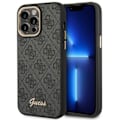 Miniatyrbild 2 av 9: Guess GUHCP14XHG4SHK iPhone 14 Pro Max 6.7 svart/svart hardt deksel 4G Vintage Gold Logo