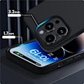 Miniatyrbillede 4 af 6: TECH-PROTECT SILIKONE MAGSAFE IPHONE 15 MAT SORT