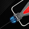 Miniatyrbillede 6 af 10: GRAVITY BILHOLDER TIL EN SMARTPHONE PÅ NETTET? LUFTVENTIL SORT (YC07)