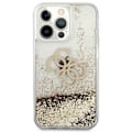 Miniatyrbild 3 av 8: Guess GUHCP13XLG4GGO iPhone 13 Pro Max 6,7" guld/guld hårdfodral 4G Big Liquid Glitter