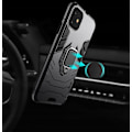 Miniatyrbild 7 av 11: Spacecase X-Ring Case För Iphone 11 Case Svart Skydd