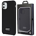 Miniatyrbild 1 av 8: Audi silikondeksel til iPhone 11 / Xr - svart AU-LSRIP11-Q3/D1-BK