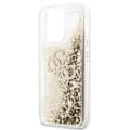 Miniatyrbild 6 av 8: Guess GUHCP13XLG4GGO iPhone 13 Pro Max 6,7" guld/guld hårdfodral 4G Big Liquid Glitter