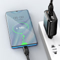 Miniatyrbild 2 av 10: McDodo-nettladdare, universal, rask PD-nedlasting, 20W, 2xUSB, USB-C, LCD