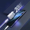 Miniatyrbillede 4 af 6: CHOETECH HURTIG NETVÆRKSLADER LILLE, HANDY, HOLDBAR 20W USB TYPE C